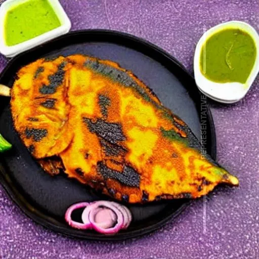 Mangalorean Style Pomfret Tawa Fry Fish