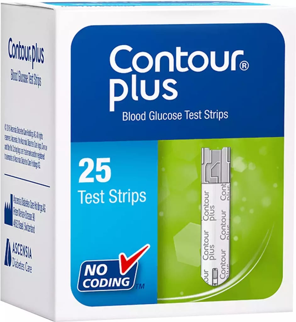 Contour Plus Glucometer With 25 Free Test Strips view 2