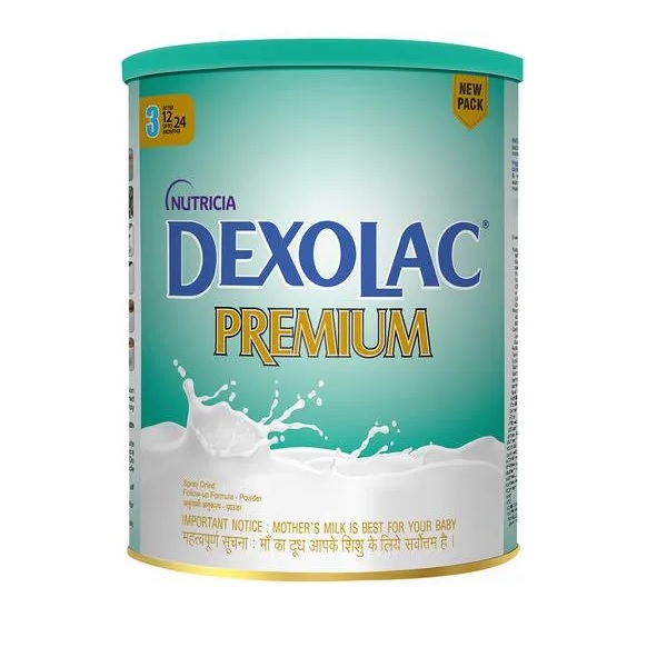 Dexolac Premium Stage 3 Follow Up Formula Powder 400 Gms