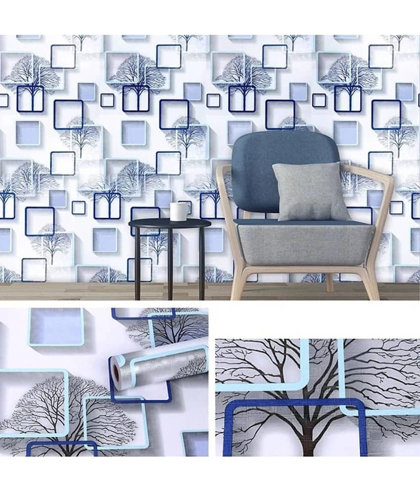 sekhmet Abstract Wallpaper Sky Qube ( 45 x 250 ) cm ( Pack of 1 ) view 2
