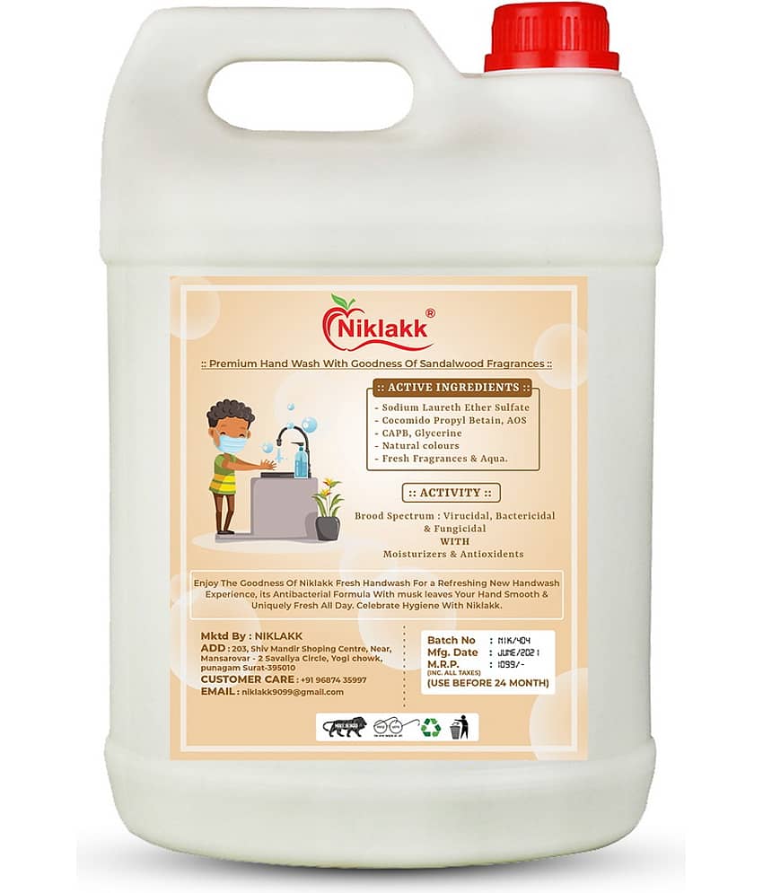 Niklakk Hand Wash 5000 mL Pack of 1 view 2