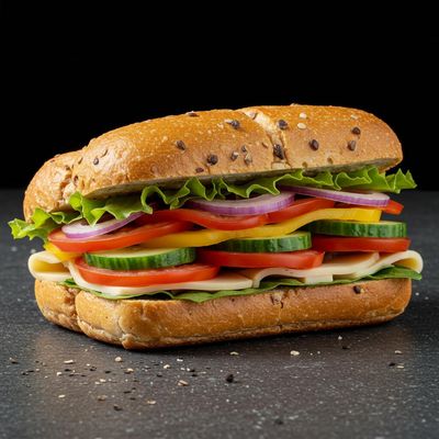 Slice Vegetables Sandwich