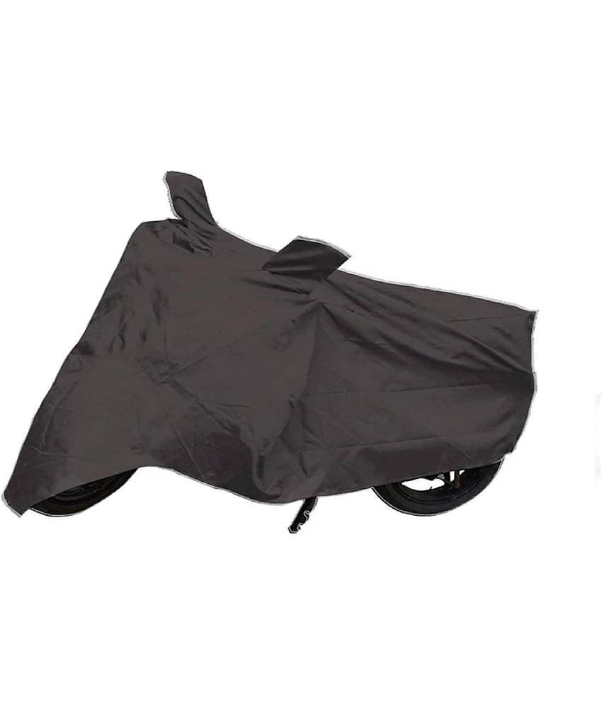 AutoRetail Dust Proof Two Wheeler Polyster Cover for Honda Activa (Mirror Pocket, Grey Color) view 2