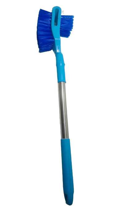 JMP BRUSH Hockey Shape Toilet Cleaner Brush for Western and Indian Pack Of 2 view 2