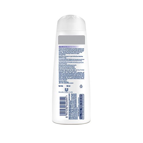 Dove Daily Shine Shampoo, 180 ml view 2