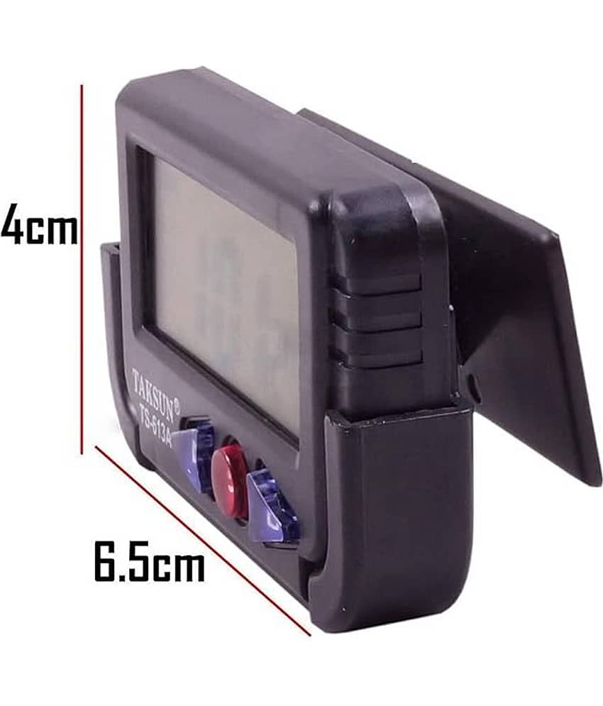 jingjop Digital Plastic Table Clock - Pack of 1 view 2