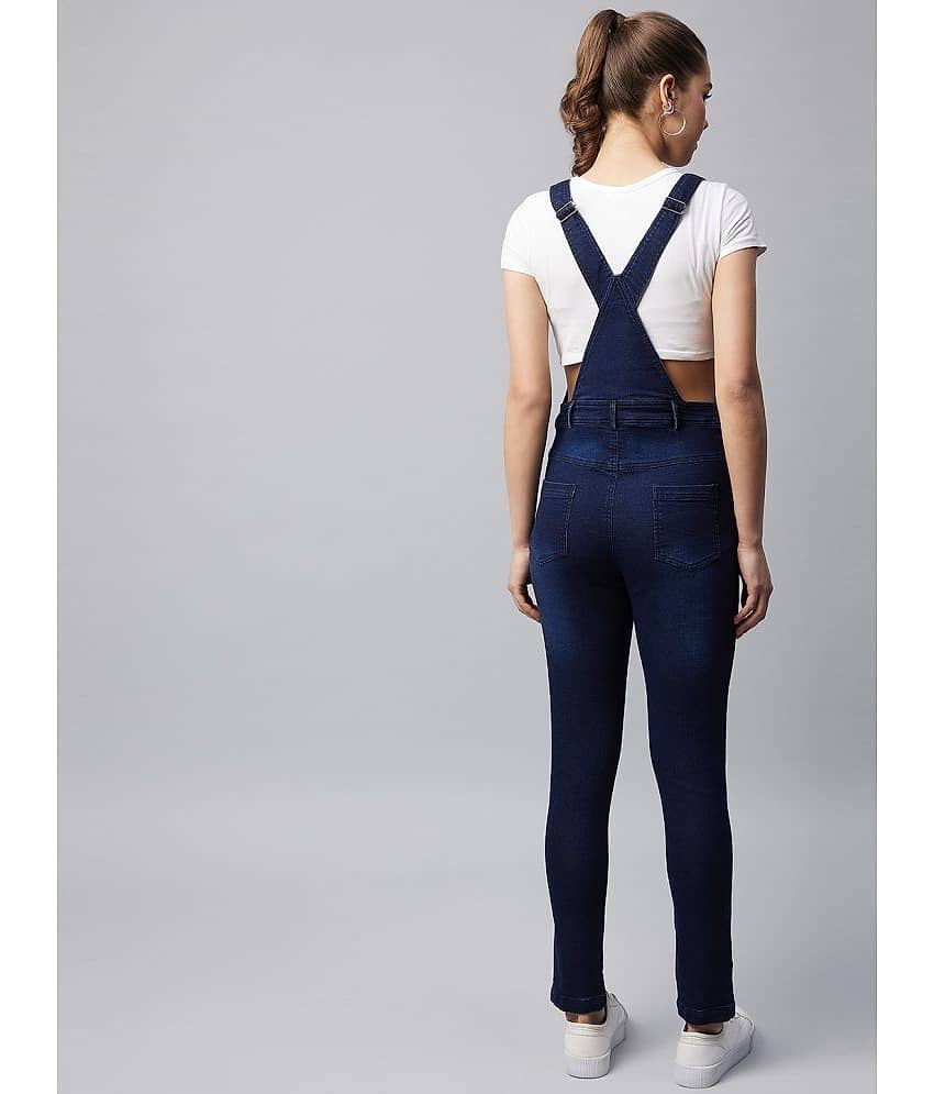 StyleStone Blue Denim Casual Pants - Single view 2
