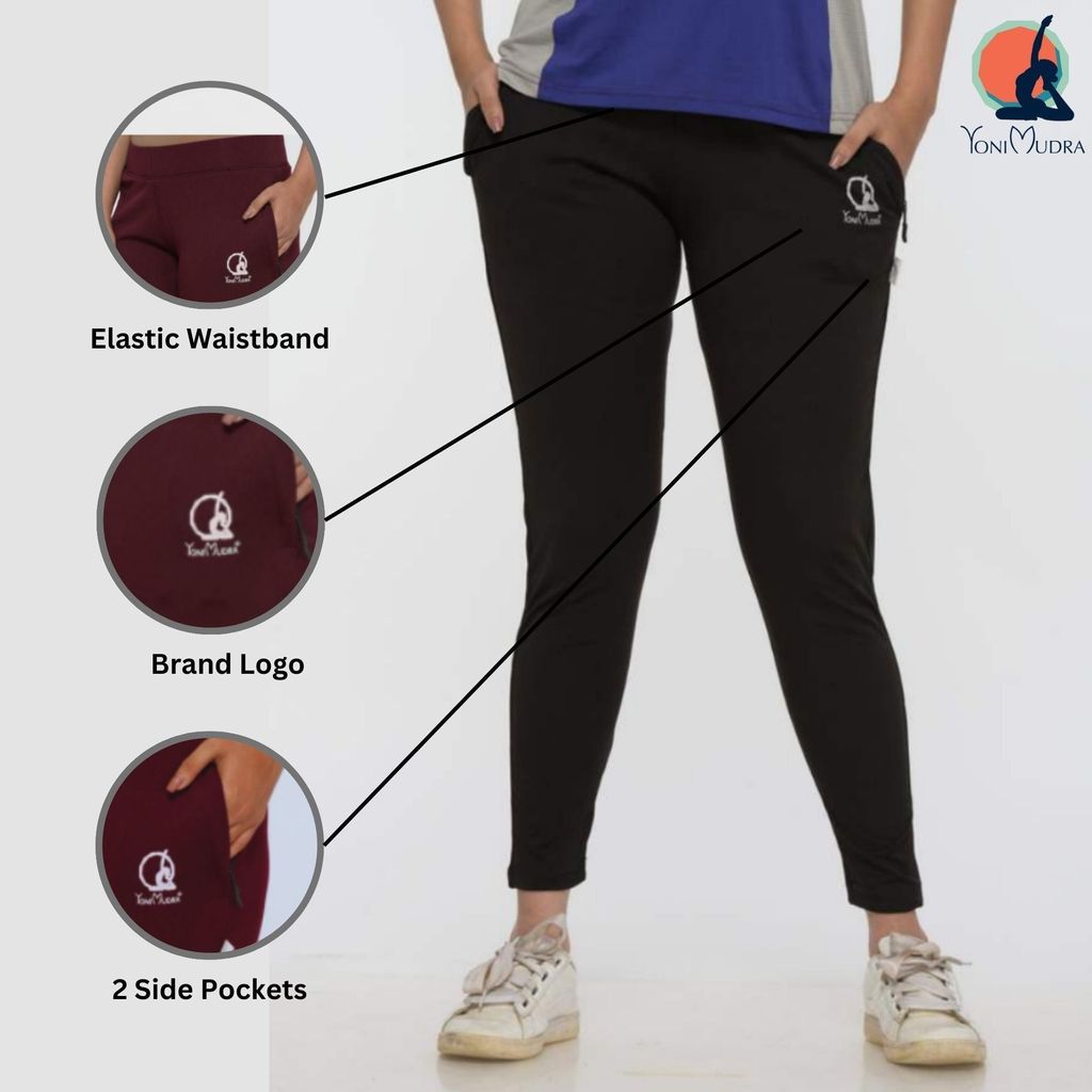 Yoni Mudra Women's High-Waist Comfort Fit Tights view 2