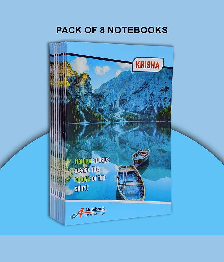 KRISHA BOOK MANUFACTURING - Other Composition Notebooks ( Pack of 4 )