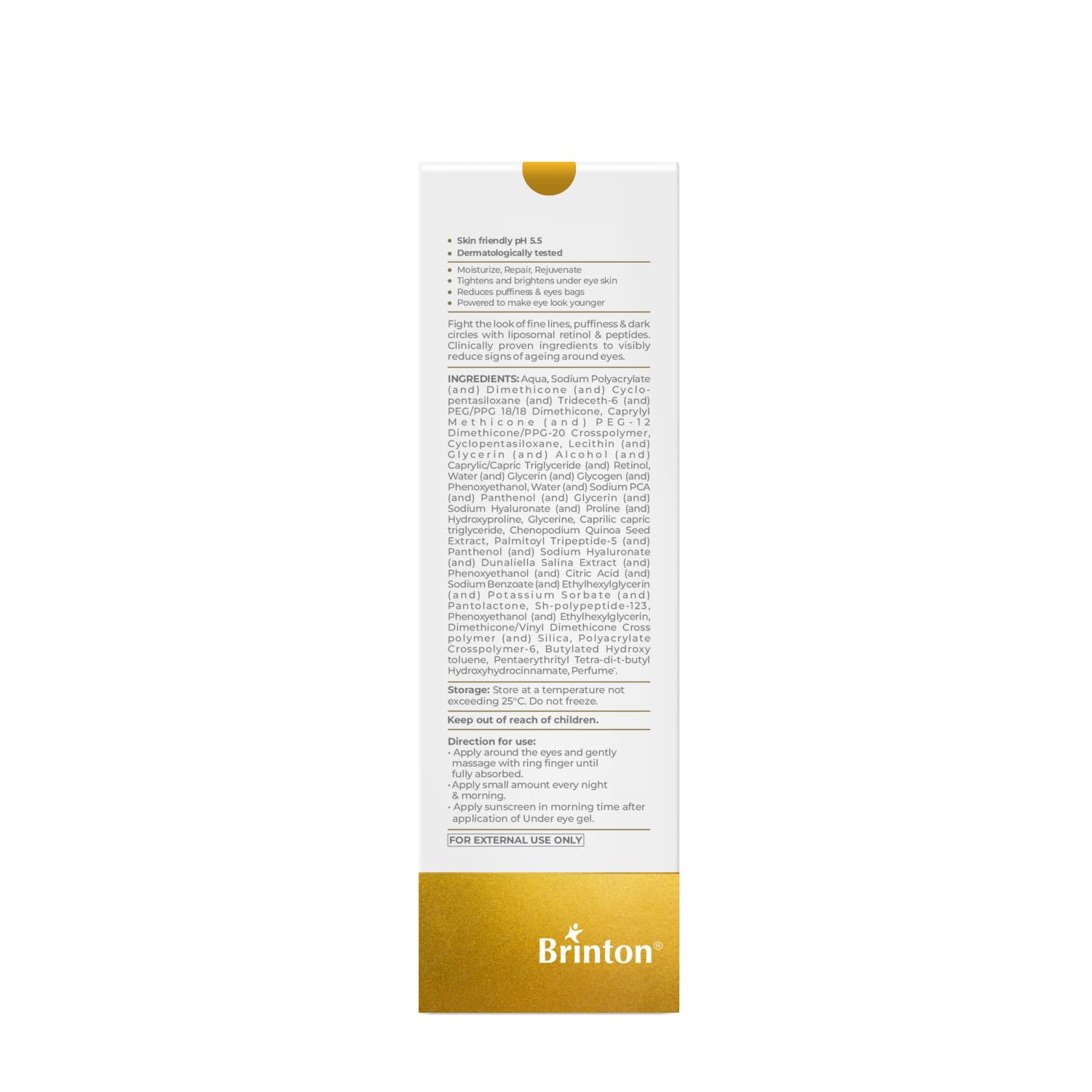 Brinton d'experts Under Eye Gel | 15 gm view 2