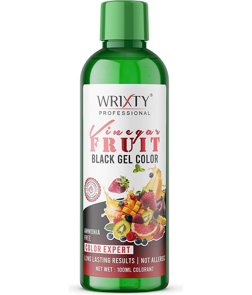 WRIXTY Ammonia Free Temporary Hair Color 200 mL Black view 2