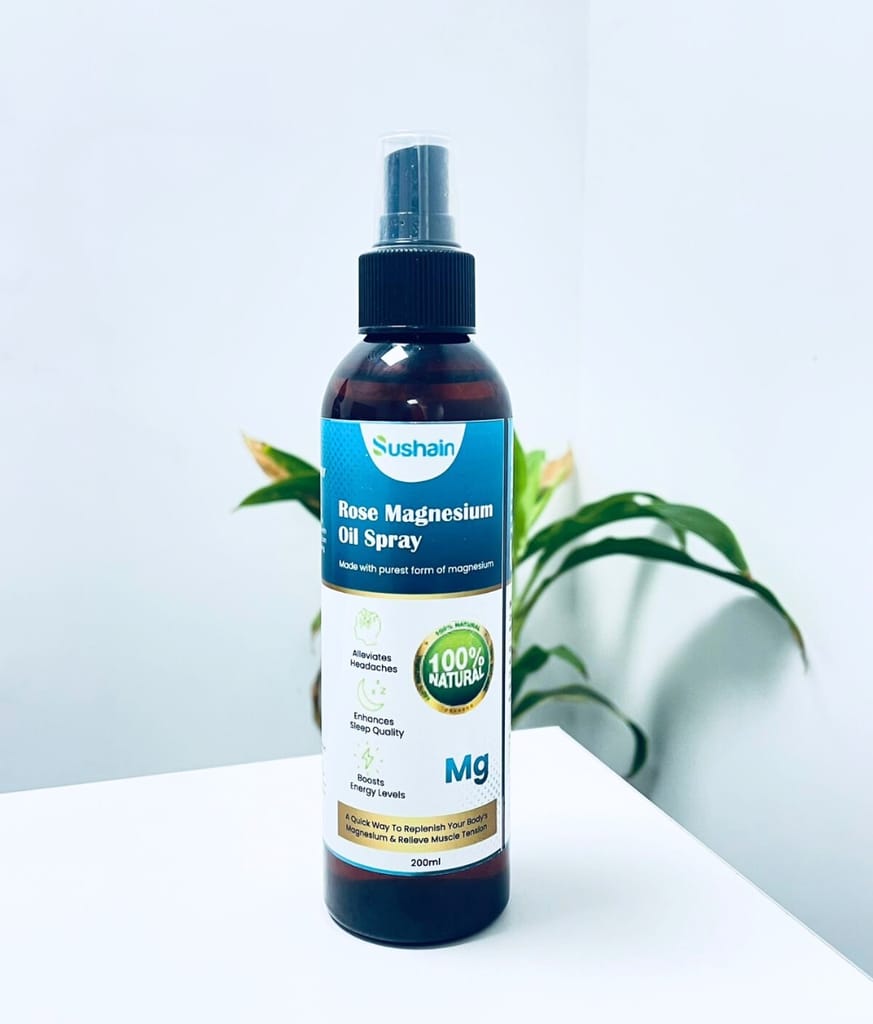 Sushain Rose pure Magnesium Oil view 2