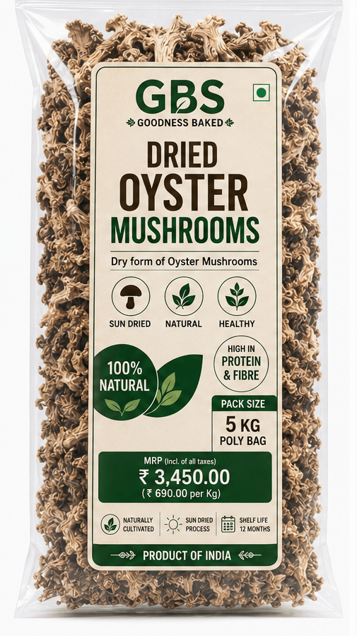 Dried Oyster Mushrooms