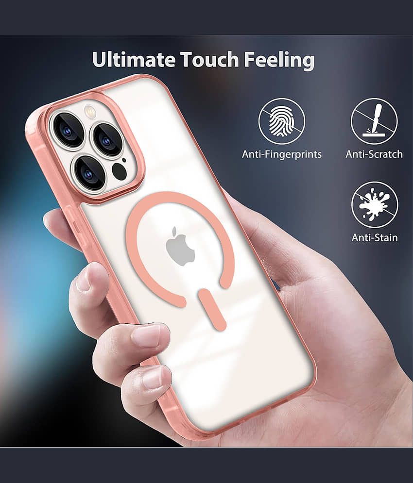 BIG WINGS Shock Proof Case Compatible For Polycarbonate Apple iPhone 15 Pro Max ( Pack of 1 ) view 2