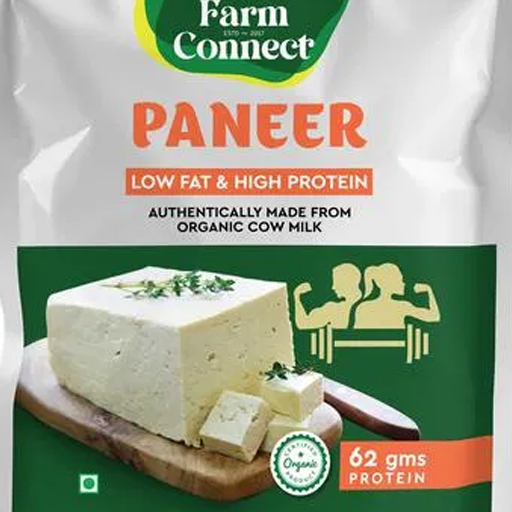 Farm Connect High Protein Organic Paneer, 200 Gm view 2