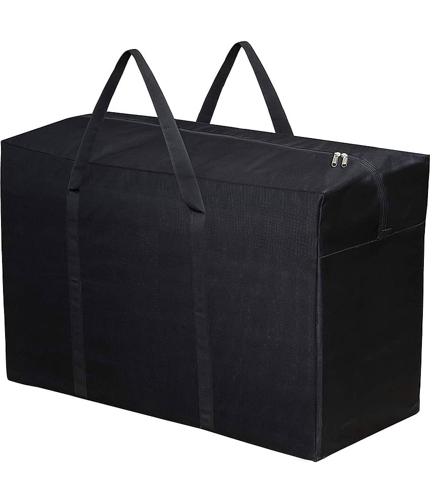 Waji Va Underbed Storage Organizer for Clothes Sarees Blankets and Toys Foldable Under Bed Box with Zip and Handle Dustproof Space Saving Non Woven Storage Bag for Home and Bedroom