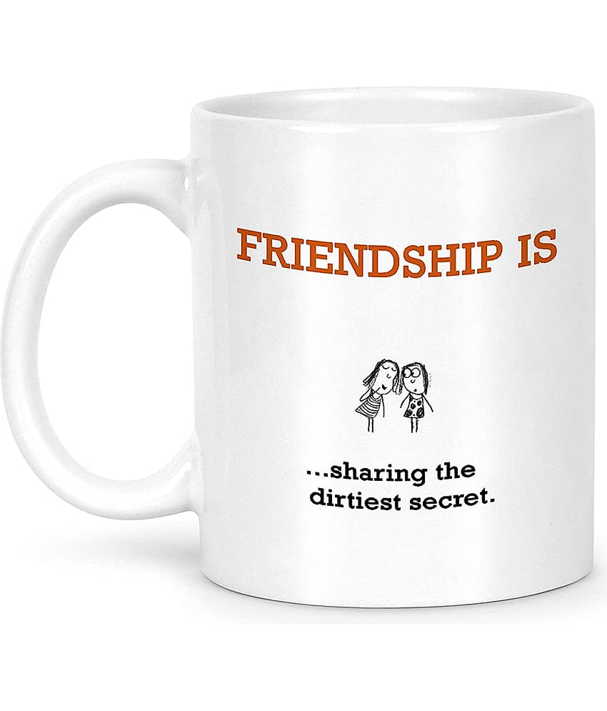 Idream Quote Printed Ceramic Coffee Mug 1 Pcs 330 mL view 2