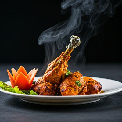 Hariyali Murgh Tikka