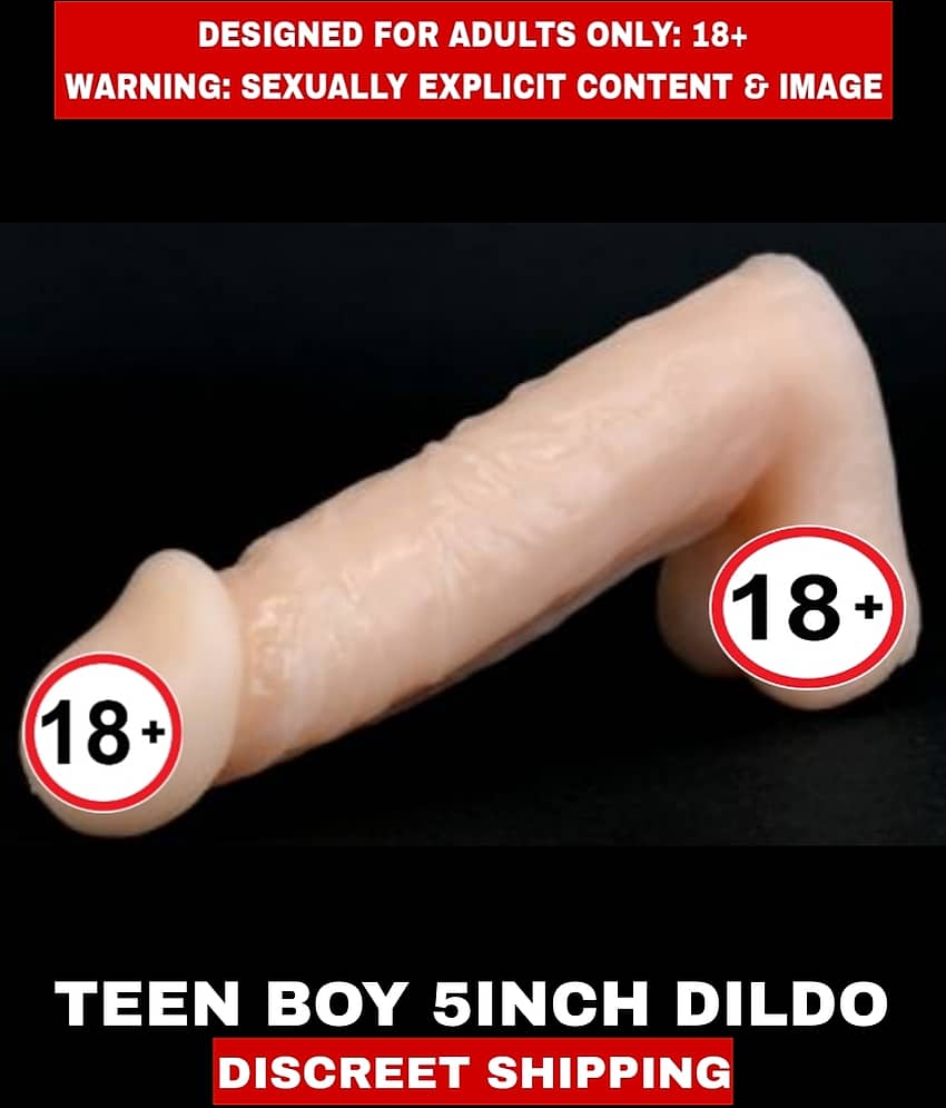 Premium Quality Women's Adult Sex Toys Real Silicon TEEN boy 5inch Dildos For Women view 2