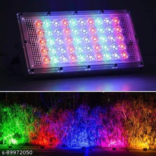 DAYBETTER� 50W RGB LED Brick Light Multi Color with Remote Waterproof IP66 LED Flood Lights (50WATT,Plastic) DA-34 view 2