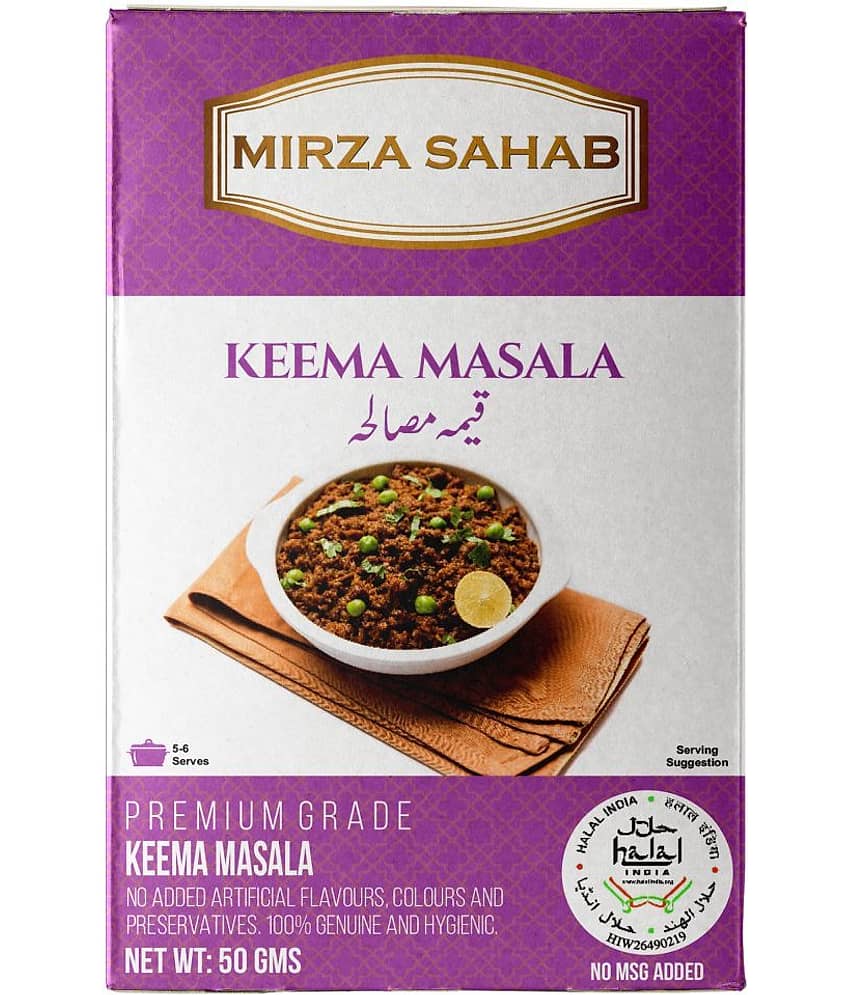 Mirza Sahab Keema Masala Instant Mix 50 gm Pack of 4 view 2