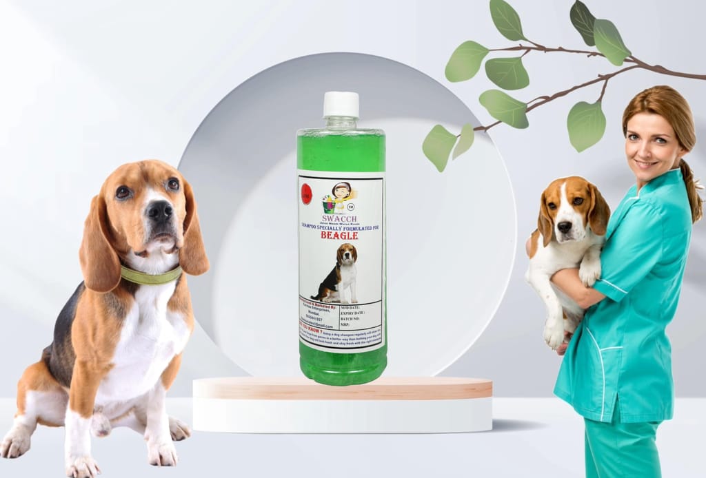 Swacch Shampoo Specially Formulated for Beagle (1 Litre) Neem Alovera view 2