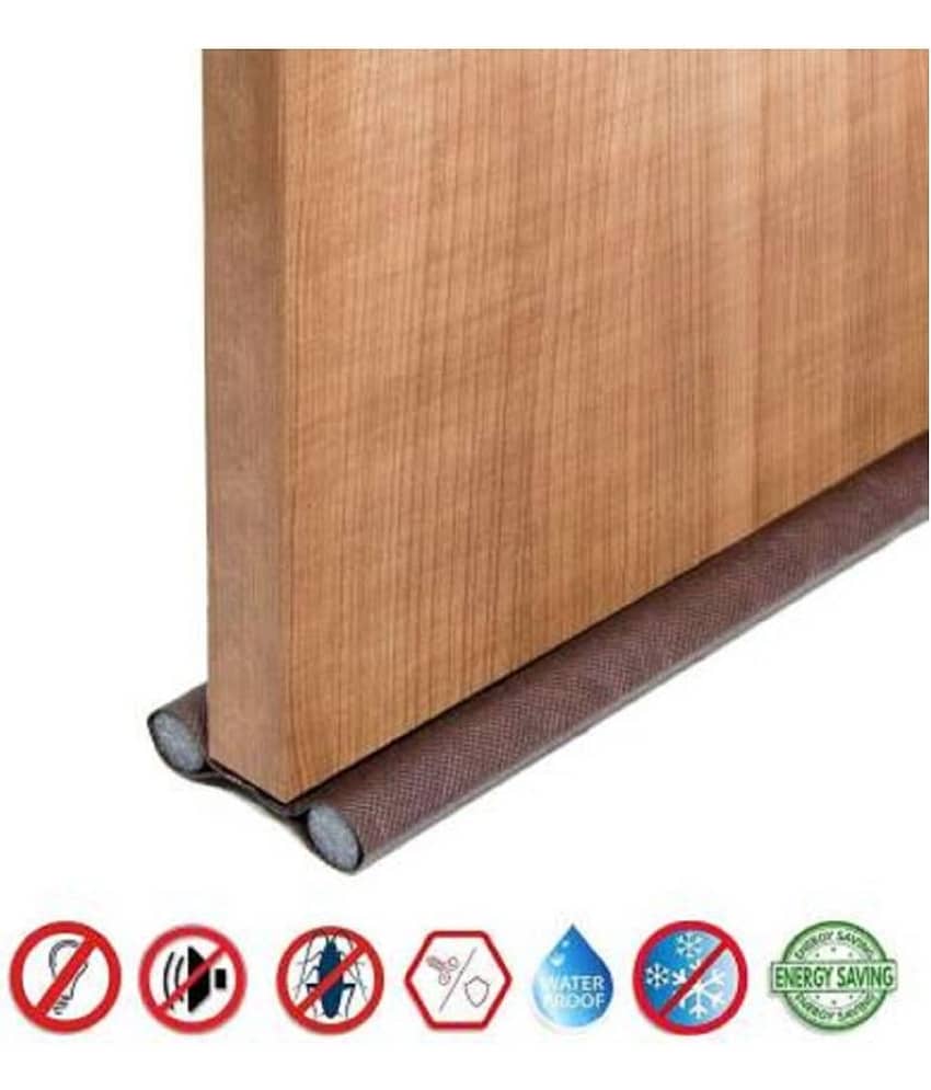 PVC Door Guard(Pack of 4) 36 Inches Long Gap Filler for Door Bottom Seal Strip,Sound-Proof, Reduce Noise, Energy Saving Door Stopper for Reduce Door Dust, Insects Protector view 2