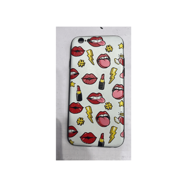 Back Cover for IPhone 6 (Multicolor, Grip Case, Silicon, Pack of: 1)