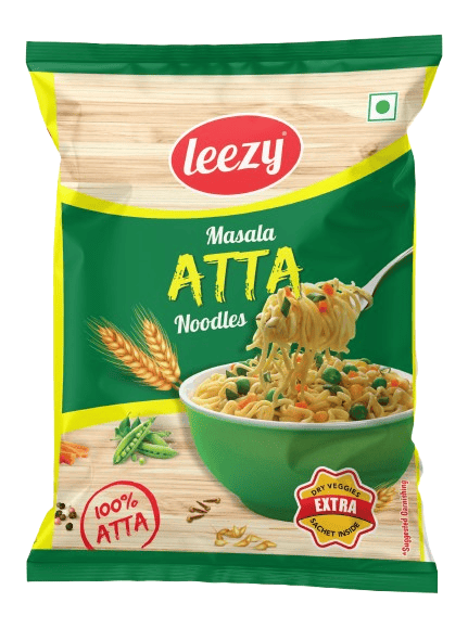 Leezy Masala Atta Noodles Pack of 12 pcs