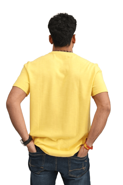 TRENDLAND Men's Pure Cotton ||200 GSM || Front Print & Back Solid || Round Neck Half Sleeve Regular Fit T-Shirt for Men (Pack of 1) view 2