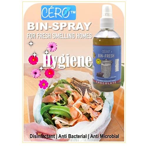 CERO Bin Fresh Chocolate Perfumed dust Bin Decontaminant/Cleanser (200ml) view 2