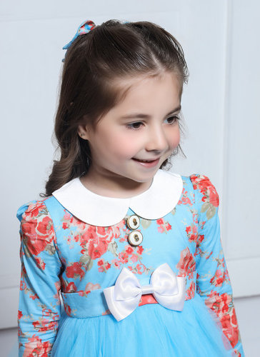 THE PONY & PEONY CO. Jasmine - Girl Full Sleeves Dress