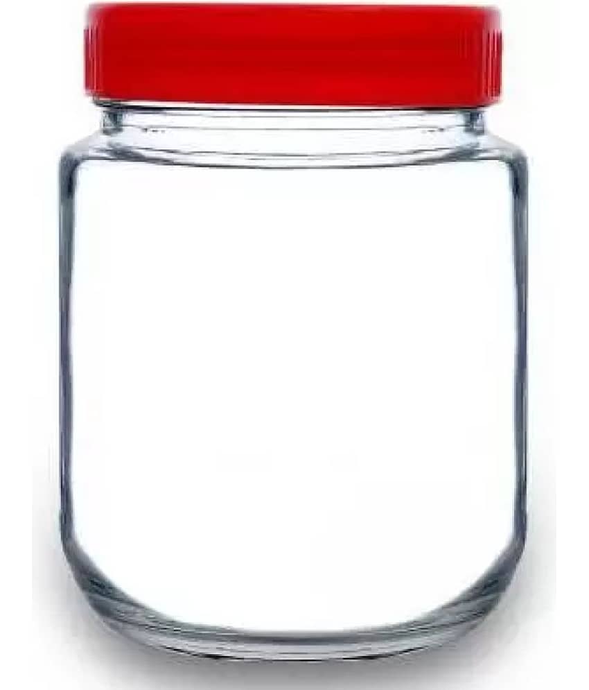 skwaion - Red Glass Spice Container ( Set of 12 ) - 400 ml view 2