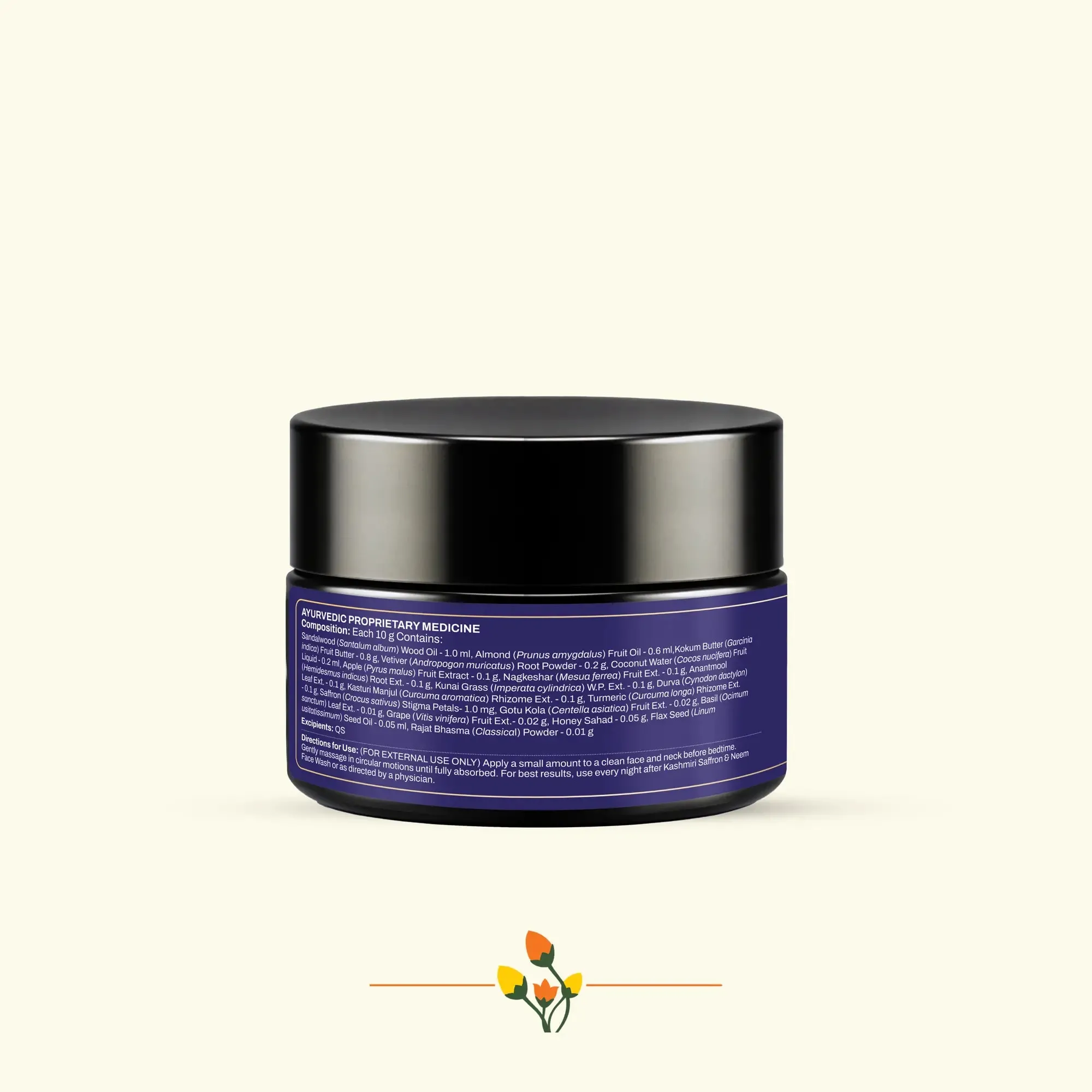 ashpveda Nourishing & Restoring Night Cream view 2