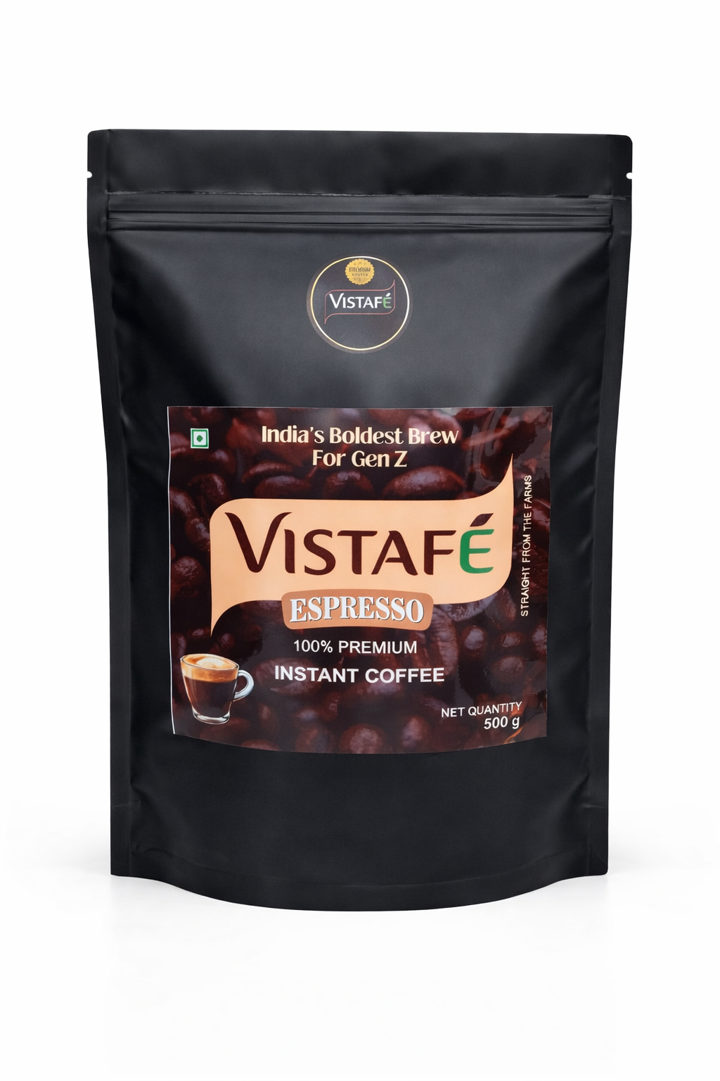 Vistafe Espresso Instant Coffee – Dark Roast Arabica view 2