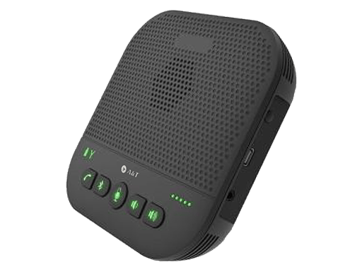 A&T AIR 100 Portable Bluetooth Conference Speakerphone with Mic & Volume Controls view 2