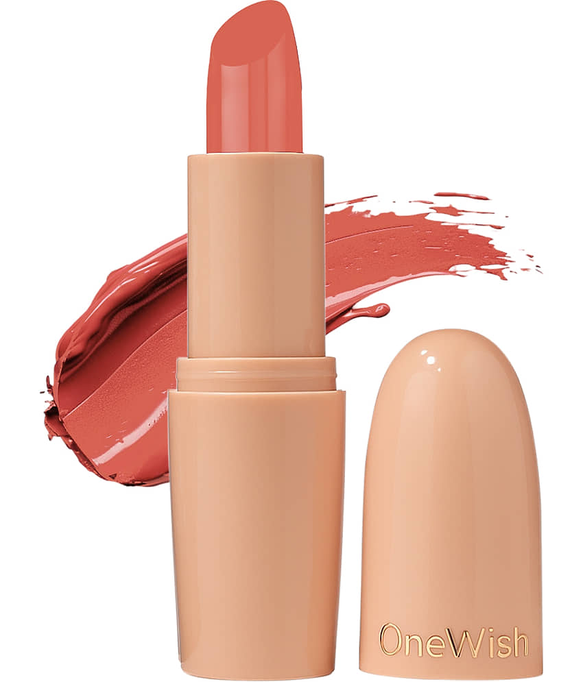 One Wish Ruby Pink Matte Long Lasting Creme Lipstick ( Pack of 1 ) view 2