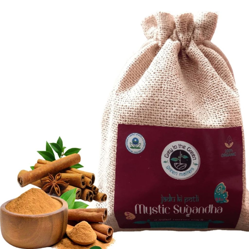 Mystic Sugandha - Rich Mystic Spicy Botancial aroma Organic, Car Freshner Aroma | Western Ghats | 60 Days Freshness | For Home, Kitchen, Office, Washroom, Luxury, US-EPA registered, 30 Grams view 2