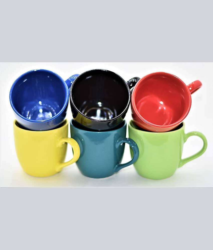 Love Unlimited Solid Bone China Tea Cup 150 ml ( Pack of 6 ) view 2