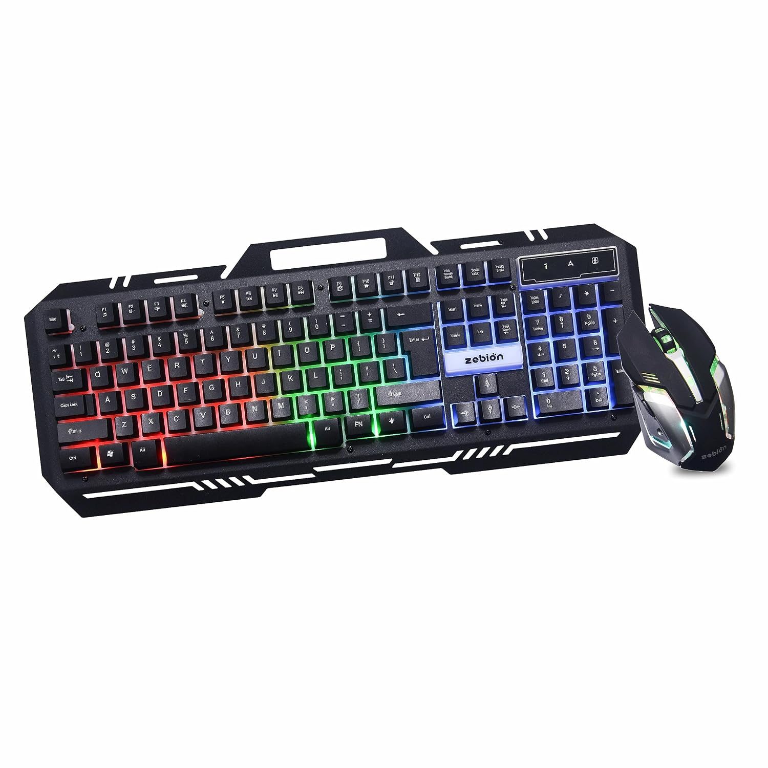 Zebion Ninja Gaming Keyboard and Mouse Combo - Black