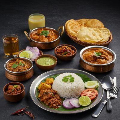 Andhra Meals For 2