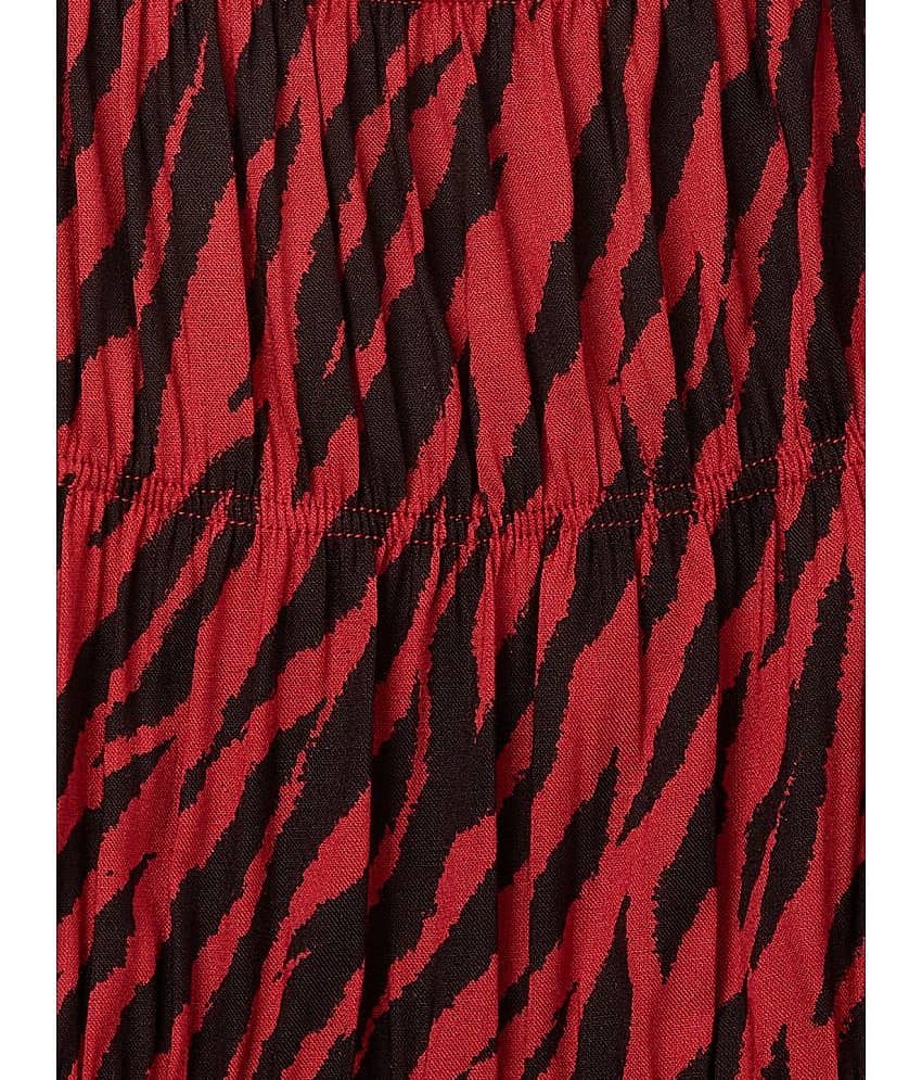 Cub Mcpaws Rayon A-line Dress For Girls ( Pack of 1 , Black ) view 2