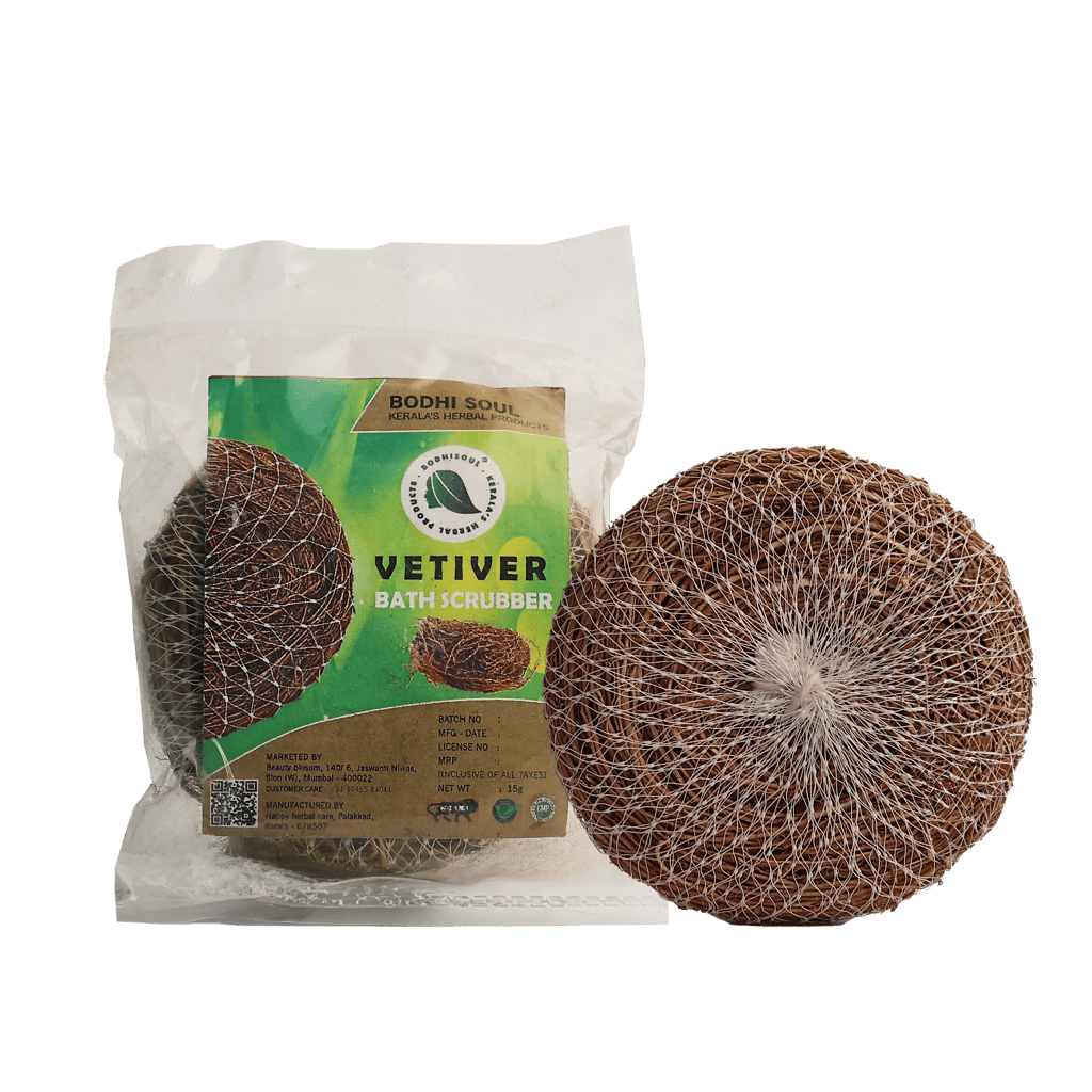Vetiver Scrubber – Exfoliate with Earth’s Essence