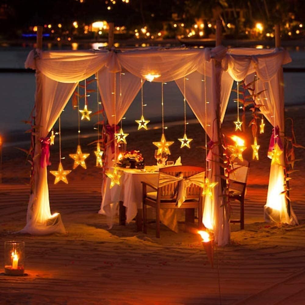 Star Pixel Curtain Light For Decoration view 2