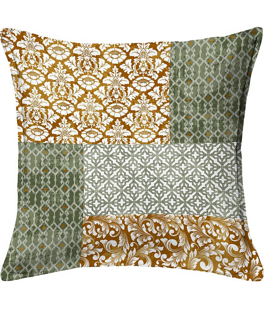 Houzzcode Single Green Pillow Cover view 2