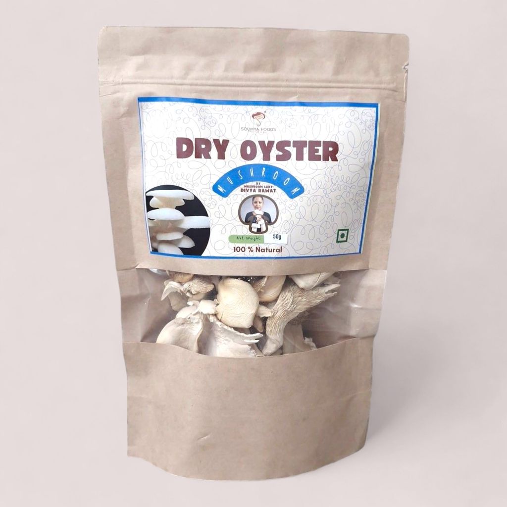 Dry Oyster Mushrooms, 50g Pack