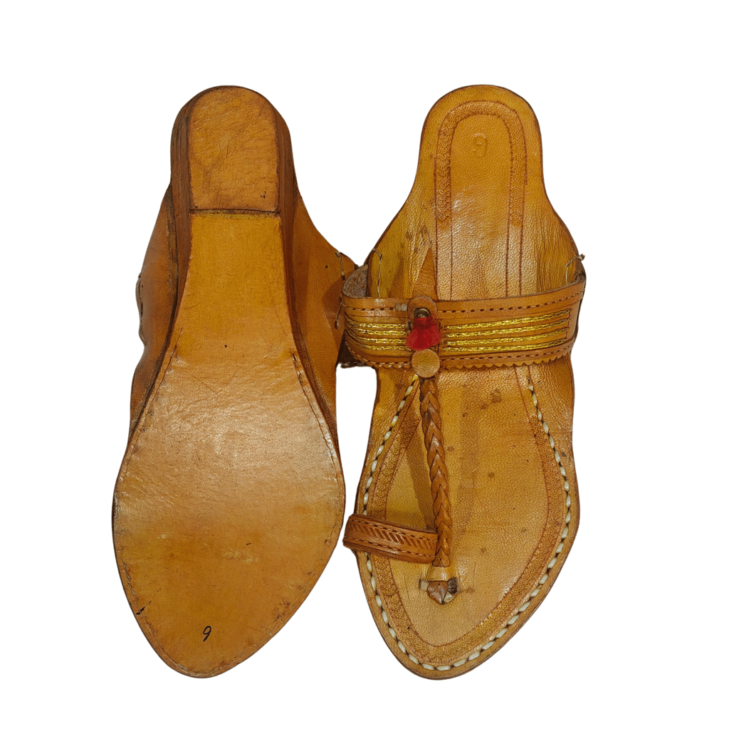Kolhapuri Chappal /Sandal: Female view 2