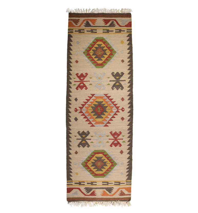 Handcrafted Wollen Panja Dari Floor Runner view 2