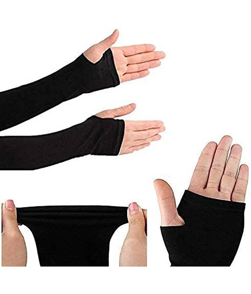 RIVERNEST Nylon Driving Gloves ( Pack of 1 ) view 2