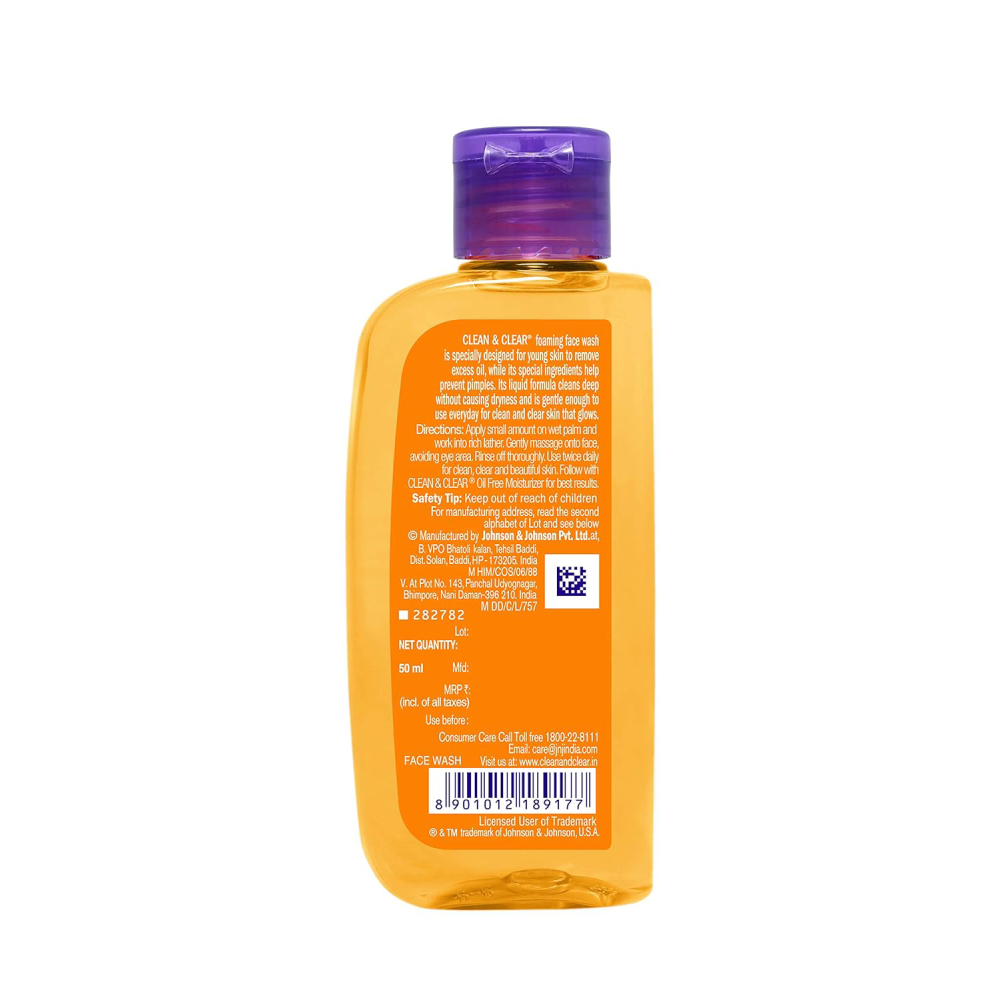 Clean & Clear Face Wash 50 Ml view 2